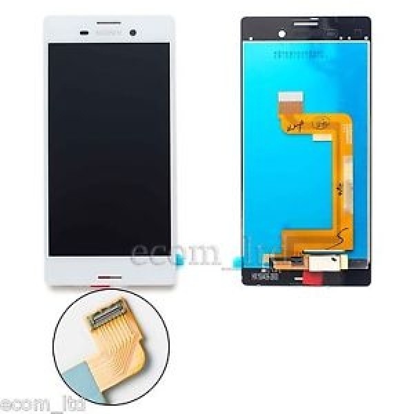 Дисплей с тъч скрийн Sony Xperia M4 Aqua Single Sim Бял