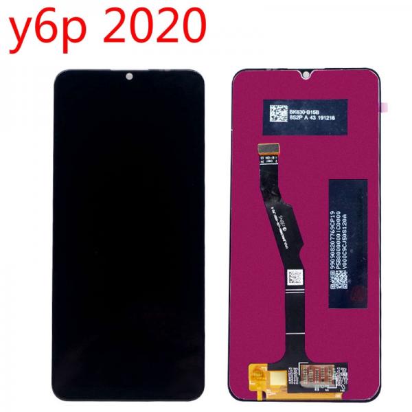 Дисплей с тъч скрийн Huawei Y6p (2020) / MED-LX9/ MED-LX9N Черен