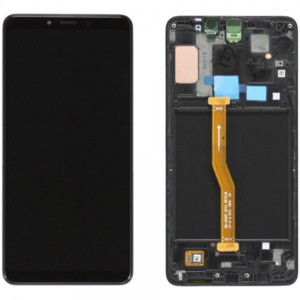 Дисплей с тъч скрийн Samsung Galaxy A9 2018 SM-A920 Черен Оригинален SERVICE PACK