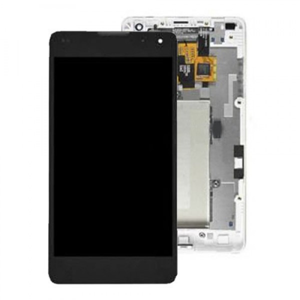 Дисплей с тъч скрийн LG E975 Optimus G Бял