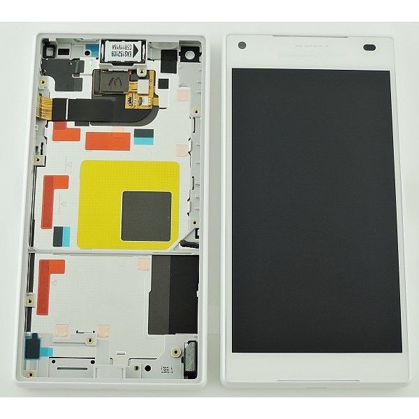 Дисплей с тъч скрийн Sony Xperia Z5 Mini E5803 Бял Оригинален